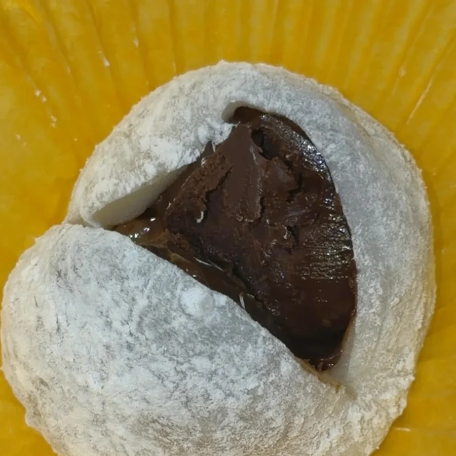 초코모찌 단면